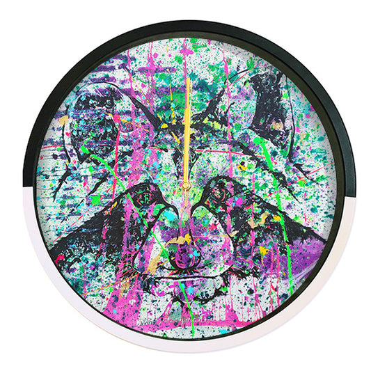 Nocturnal Wall Clock