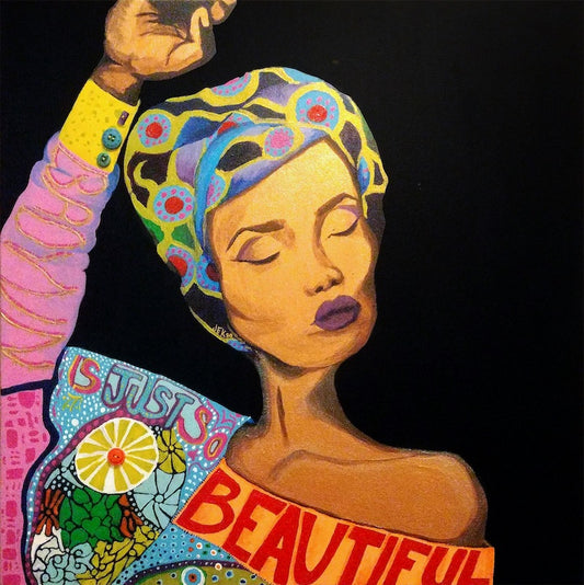 Brown is Beautiful Art Print